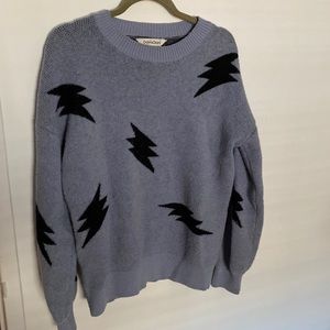 Lightning bolt sweater